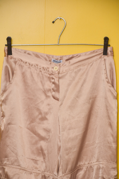 (36) Calça y2k dourada - loja online