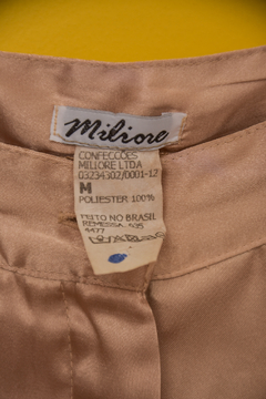 (36) Calça y2k dourada - loja online