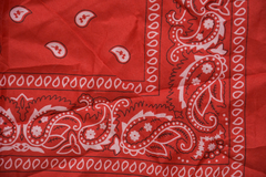 Bandana vermelha - 3 brechó