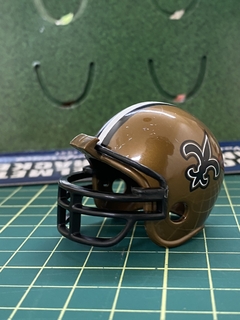 Mini capacete NFL Saints na internet