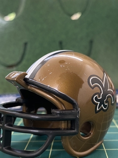 Mini capacete NFL Saints - 3 brechó