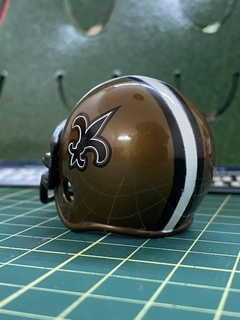 Mini capacete NFL Saints - loja online