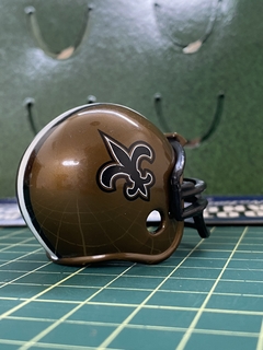 Mini capacete NFL Saints - 3 brechó