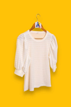 Blusa manga bufante - comprar online