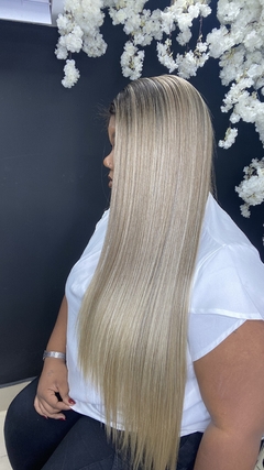 Lace Front Ariel - 13x4 - Loiro dourado na internet