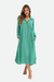 VESTIDO CHEMISE VERDE