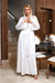 Imagem do ROBE NOIVA LONGO COM RENDA