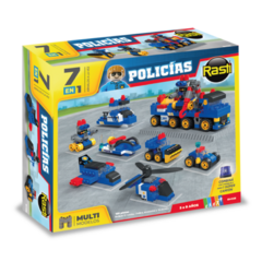 RASTI POLICIAS MULTI MODELOS 7 EN 1