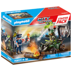 PLAYMOBIL STARTER PACK - ENTRENAMIENTO DE POLICIAS 70817