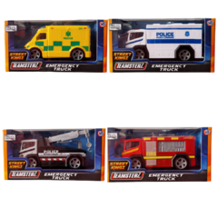 VEHÍCULOS DE EMERGENCIA 12 CM - TEAMSTERZ - comprar online