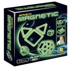 MAGNETICOS GLOW 14 PIEZAS