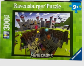 PUZZLE RAVENSBURGER 300 PIEZAS MINECRAFT