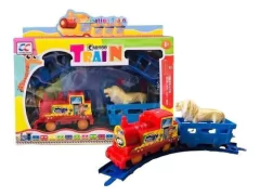 TREN CON VIAS Y ANIMALES A PILA en internet