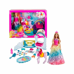 BARBIE DREAMTOPIA UNICORNIO ARCOIRIS GTG01