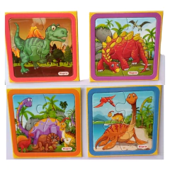 PUZZLES X 4 - 4 PIEZAS - NUPRO