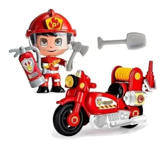 PIN Y PON ACTION MOTO BOMBERO 14783 en internet