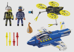 PLAYMOBIL CITY ACTION - AVION POLICIA DRON DE PERSECUCION 70780 en internet