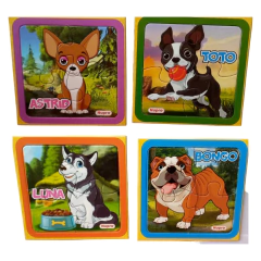 PUZZLES X 4 - 4 PIEZAS - NUPRO - tienda online