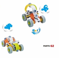 BUILD & PLAY 2 IN 1 62 PIEZAS - comprar online