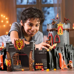 PLAYMOBIL FORTALEZA DE LOS BANDIDOS DE BURNHAM 70221 - Juguetería Aladino