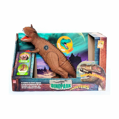 CARNOTAURO C/ SONIDO DINOPARK 42 CM - Juguetería Aladino