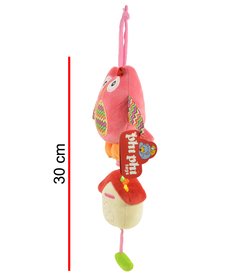 LECHUZA CON VIBRACION CASITA ROSA Y CELESTE - comprar online