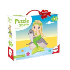 PUZZLE GIGANTE "SIRENA" - 9 PIEZAS - Juguetería Aladino