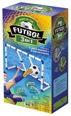 ARCO DE FUTBOL 3 EN 1
