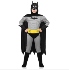 BATMAN CON MUSCULOS SULA DISFRAZ TALLE G