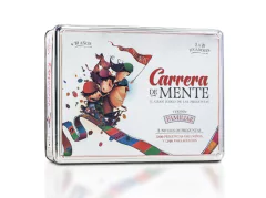 CARRERA DE MENTE FAMILIAR EN CAJA DE LATA