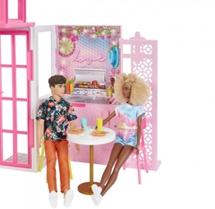 BARBIE CASA GLAM 2 PISOS C/ MUÑECA HCD48 - Juguetería Aladino