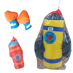 SET BOXEO CHICO: BOLSA + GUANTES