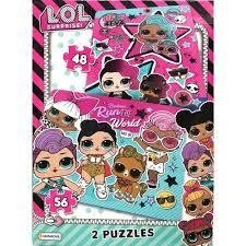 PUZZLE 2 EN 1 LOL SURPRISE - 48 Y 56 PZ