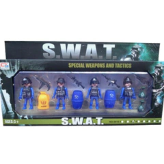SET MUÑECOS POLICIA S.W.A.T