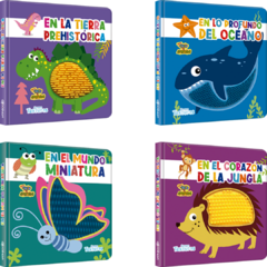 LIBROS SUAVES TEXTURAS COLECCION TOCO Y APRENDO