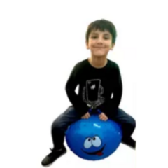 PELOTA SALTARINA CON MANIJA 65 CM - comprar online