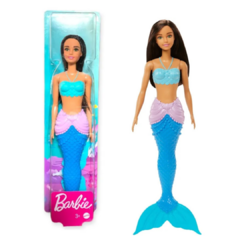 BARBIE SIRENA HGR04 - Juguetería Aladino