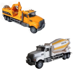 CAMION CONSTRUCCION CAST MODEL 1:36