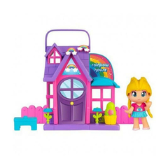 PIN Y PON CASITAS: FLOWER & RAINBOW en internet