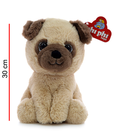 PERRO DE PELUCHE SENTADO 30 CM - comprar online
