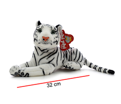 TIGRE BLANCO ECHADO 32 CM