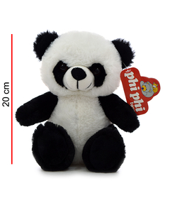 OSO PANDA DE PELUCHE SENTADO 20 CM