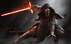 KYLO REN STAR WARS DISFRAZ TALLE 2 - comprar online