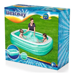 PILETA RECTANGULAR 2.01M BESTWAY 54005
