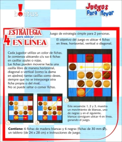 ESTRATEGIA PARA UBICAR 4 EN LINEA - comprar online