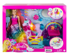 BARBIE DREAMTOPIA UNICORNIO ARCOIRIS GTG01 - comprar online