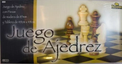 AJEDREZ PIEZAS DE MADERA 87 MM