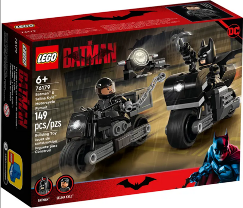 LEGO DC BATMAN - BATMAN Y SELINA KYLE: PERSECUCION EN MOTO 76179