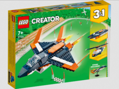 LEGO CREATOR 3en1 - REACTOR SUPERSÓNICO 31126