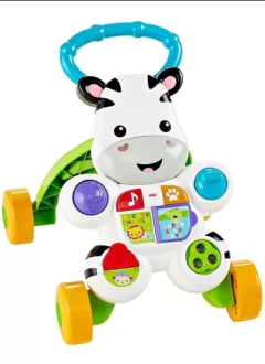 FISHER PRICE CAMINADOR/ ANDADOR CEBRA DE APRENDIZAJE - Juguetería Aladino